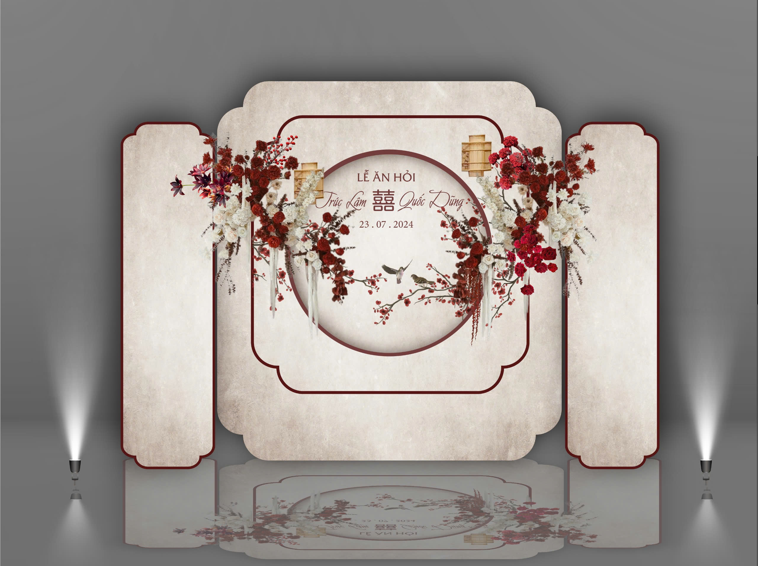 Khám Phá Mẫu Backdrop Đám Hỏi Ở Hà Tĩnh: Tạo Dấu Ấn Độc Đáo Cùng Ngọt Wedding