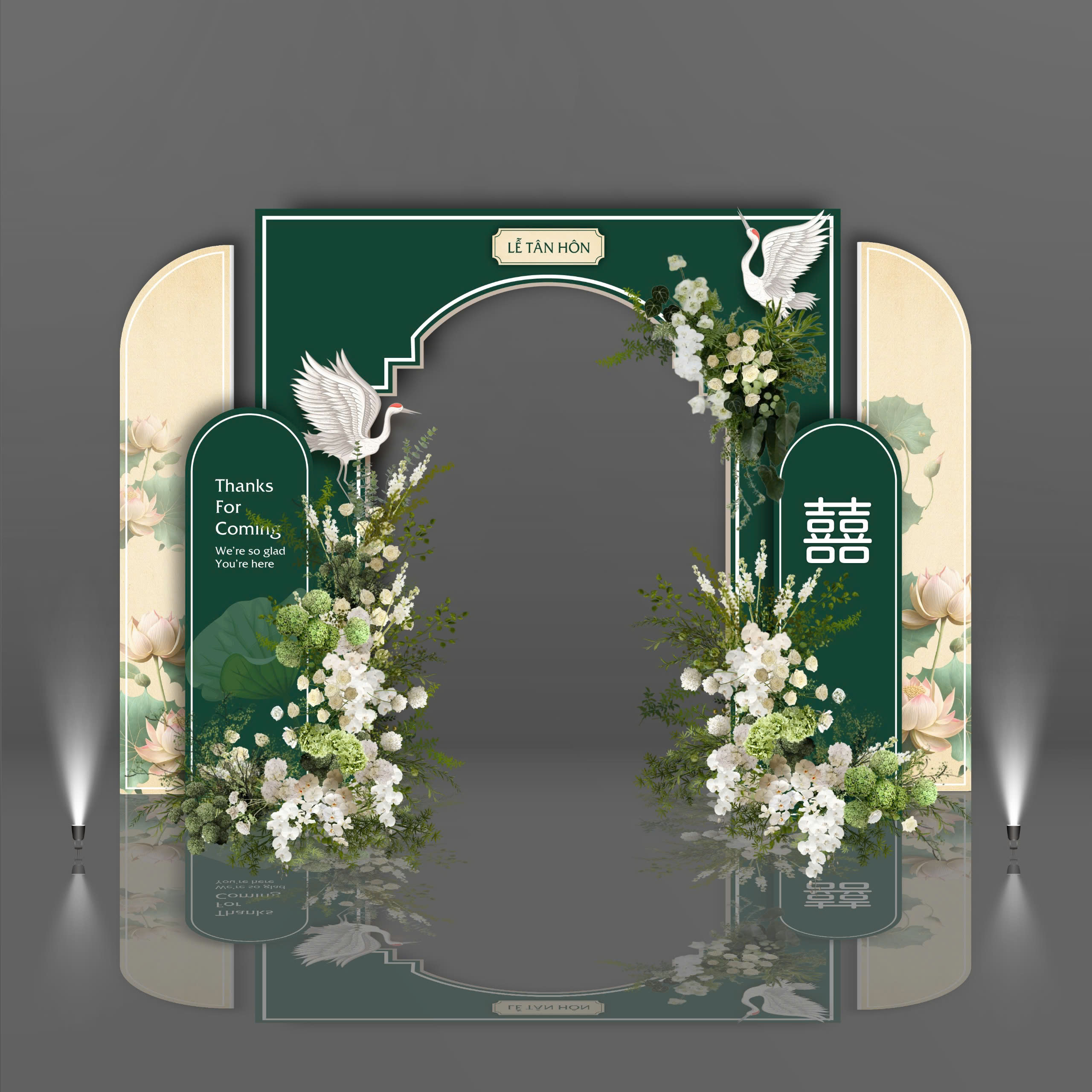 Trang Trí Đám Cưới Tư Gia Ở Hà Tĩnh: Biến Nhà Bạn Thành Không Gian Cổ Tích Cùng Ngọt Wedding