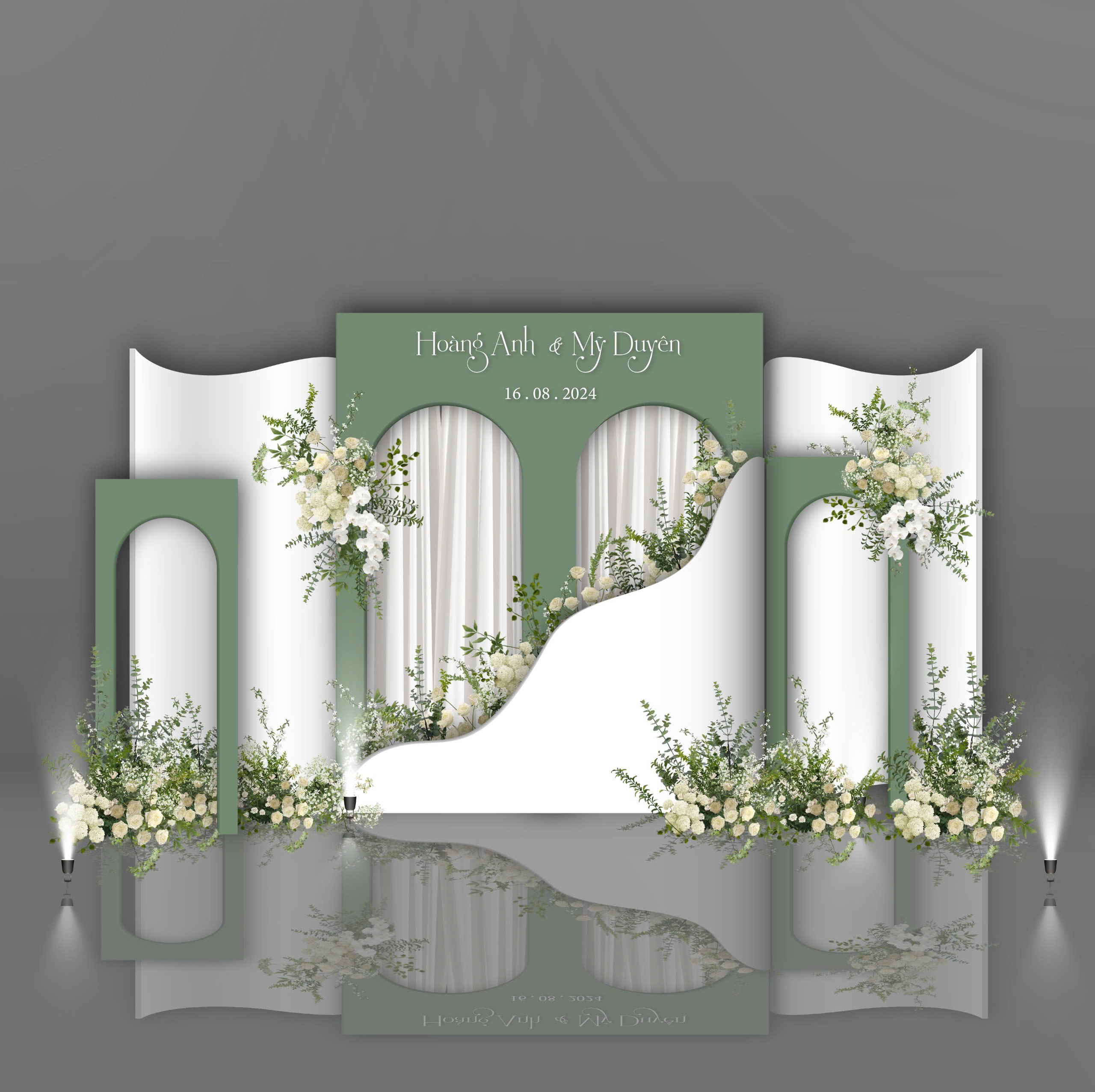 Backdrop Đám Cưới Hà Tĩnh: Bí Quyết Tạo Điểm Nhấn Hoàn Hảo Cho Ngày Trọng Đại
