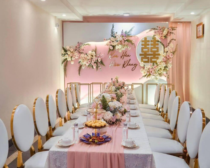 Quy Trình Trang Trí Cưới Hỏi Tư Gia Tại Hà Tĩnh: Hành Trình Tạo Không Gian Đẹp Cùng Ngọt Wedding