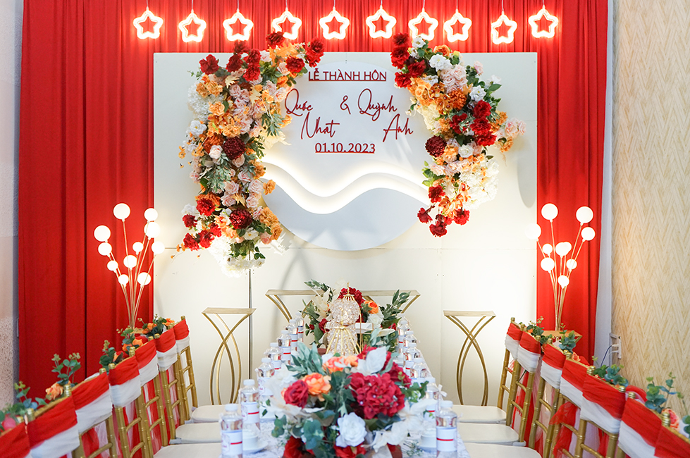 Quy Trình Trang Trí Cưới Hỏi Tư Gia Tại Hà Tĩnh: Hành Trình Tạo Không Gian Đẹp Cùng Ngọt Wedding