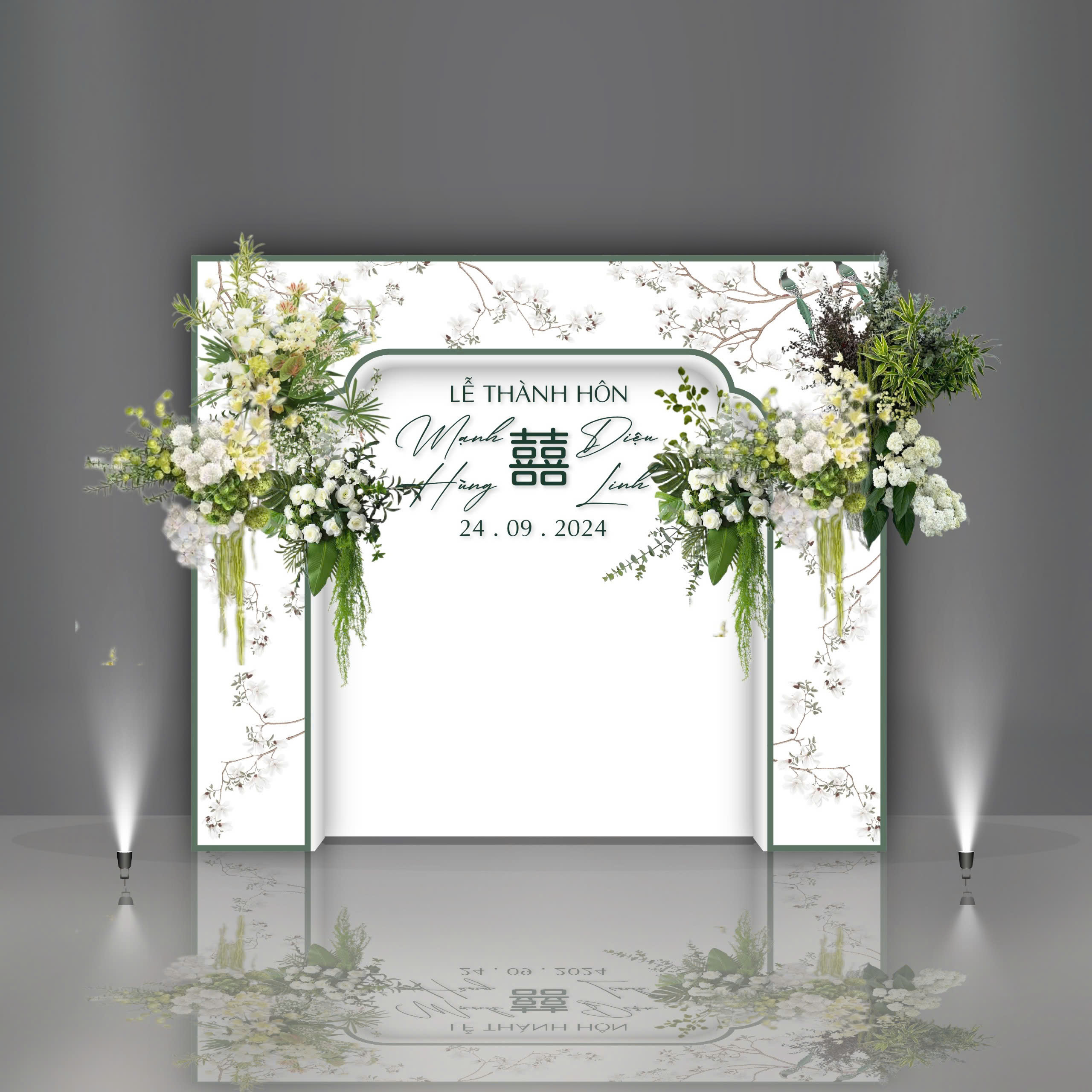 Trang Trí Sân Khấu Tiệc Cưới Hà Tĩnh: Bí Quyết Tạo Không Gian Lung Linh Cùng Ngọt Wedding